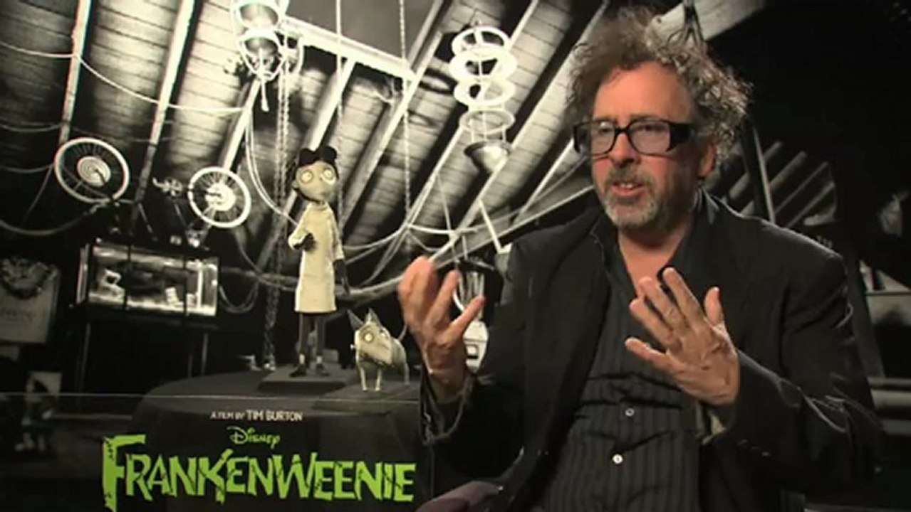 Tim Burton Interview -- Frankenweenie