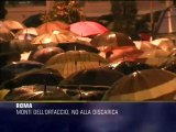 Monti dell'Ortaccio, fiaccolata contro la discarica