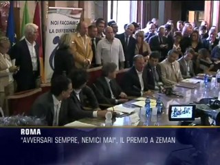 Zeman premiato in Campidoglio