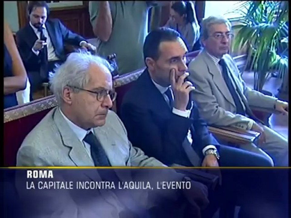 La capitale incontra L'Aquila, l'evento