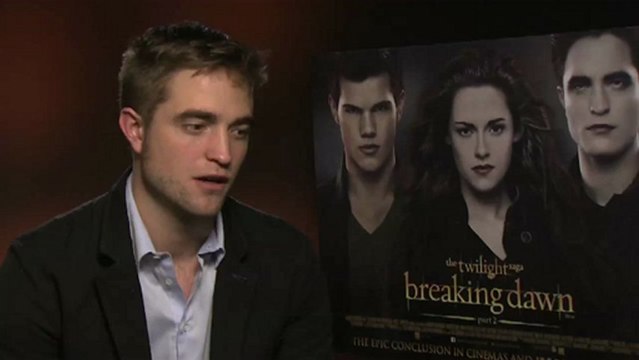 Robert Pattinson Interview The Twilight Saga: Breaking Dawn - Part 2