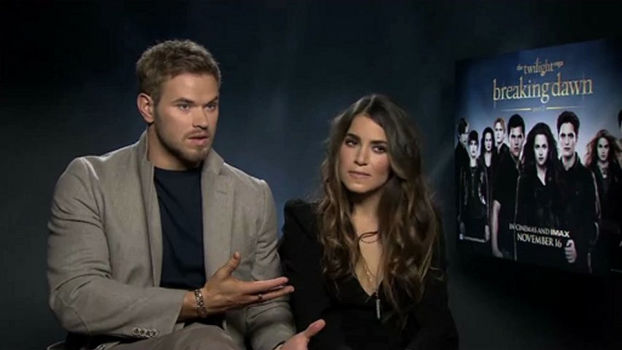 Nikki Reed And Kellan Lutz Interview -- The Twilight Saga: Breaking Dawn Part 2