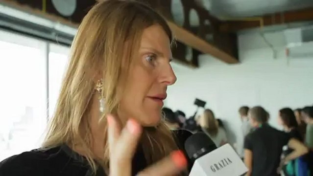 Anna Dello Russo Interview at London Fashion Week I GRAZIA