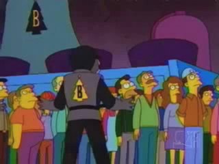 Michael Jackson parody in The Simpsons