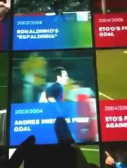 FC Barcelona- FIRST GOAL OF INIESTA