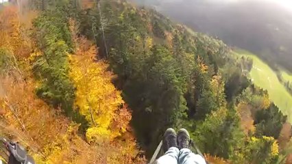 Vols d'automne dans les Vosges et le Jura