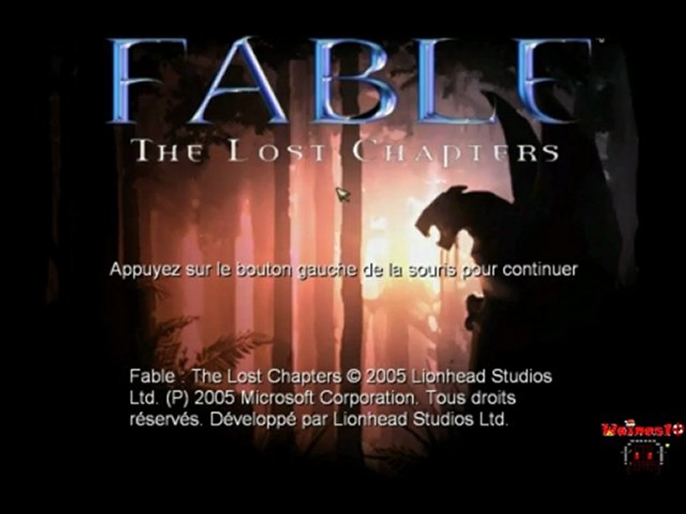 Walkthrough Fable: The Lost Chapters Part 1/ Funeste destin