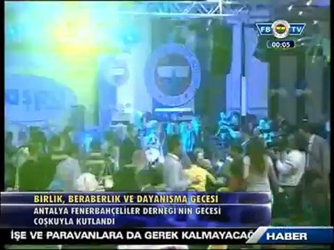 5 Ocak 2013 Antalya Fenerbahçeliler Derneği Organizasyonu Özet