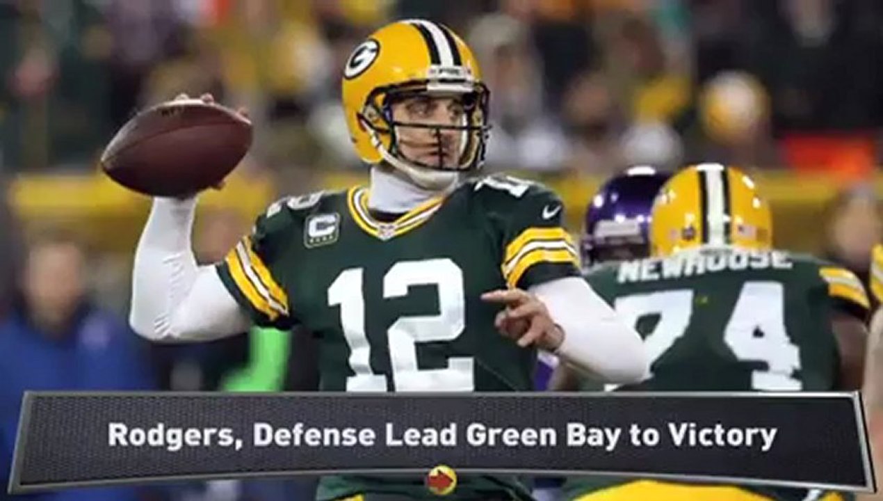 Packers Stymie Vikings in NFC Wild Card