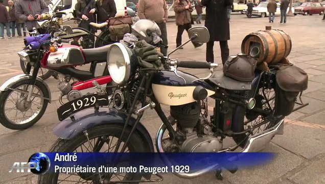 13ème traversée de Paris de vieilles voitures