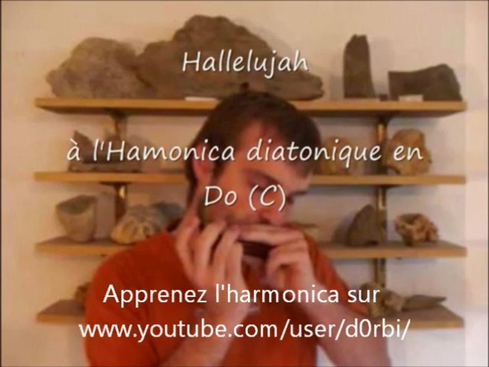 niv1 Apprendre "hallelujah" à l'harmonica diatonique en Do