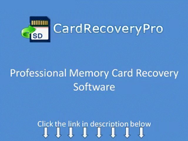 Free memory card data recovery software