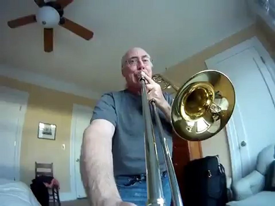 GoPro sur un trombone
