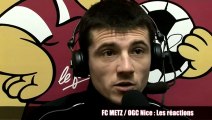 CDF 1/32e FC METZ OGCN  - Les réactions