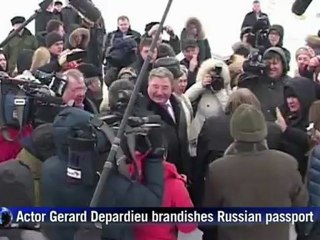 Depardieu in Russia's Mordovia for keys to a new home