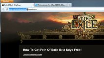 Download Path Of Exile Beta Activation Keys Free on PS3