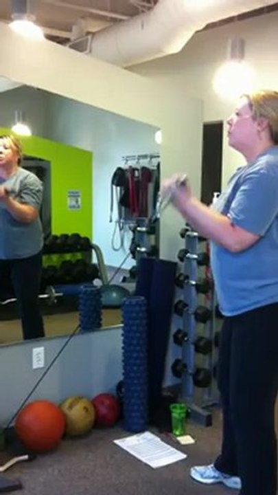 Weight Loss Exercise using Cable BiCep Curls