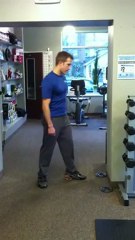 Here is a proper form wall squat