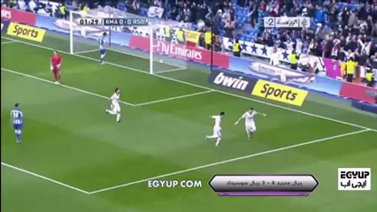 اهداف ريال مدريد و ريال سوسيداد