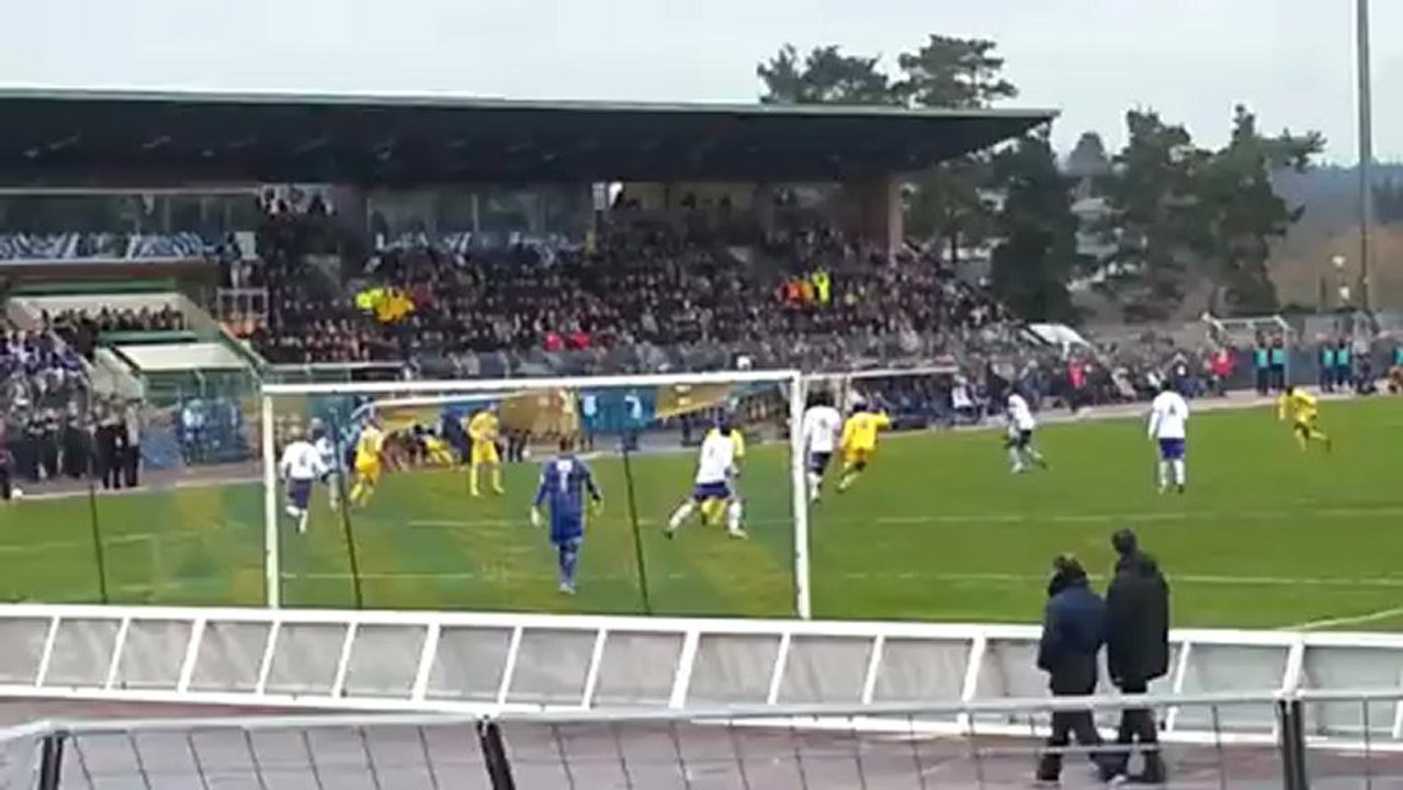 SAS Epinal - Olypique Lyonnais : but du SAS Epinal