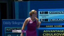 Sidney - Petra Kvitova, eliminada frente a Cibulkova (6-1 6-1)