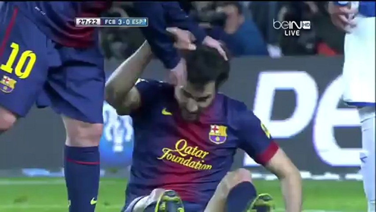 Barcelona - Espanyol Highlights HD 06.01.2013
