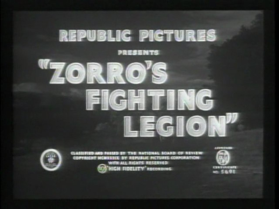 Zorro's Fighting Legion Part1 The Golden God