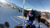 ski dans les alpes du nord