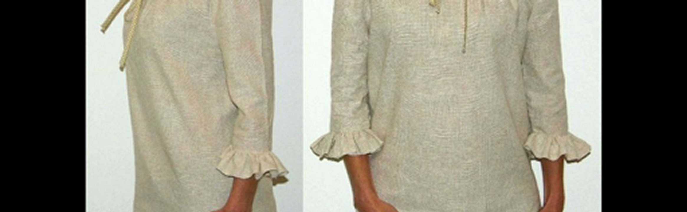 Cours de couture - Apprendre à coudre une tunique pour femme - Tuto de couture