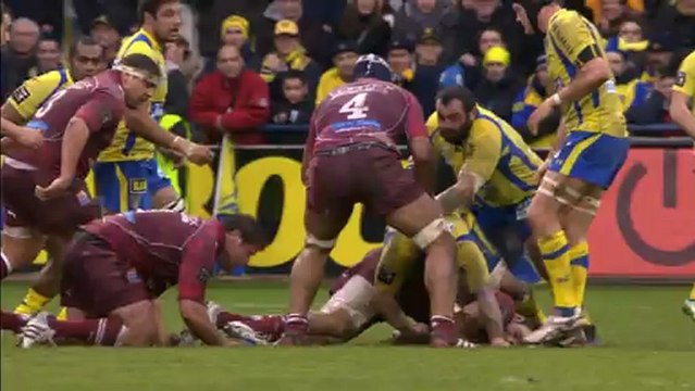Résumé de match : J15 TOP14 Clermont - Montpellier 05/01/2013