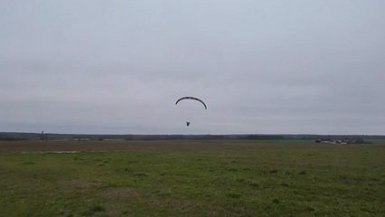 Premier décollage de Rémy avec sa toute nouvelle Paramania Action GTX 22