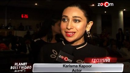 Karisma Kapoor, Boman Irani, Saroj Khan at an event