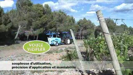 Pulvérisateur SPEEDAIR avec voûte VITIFLEX