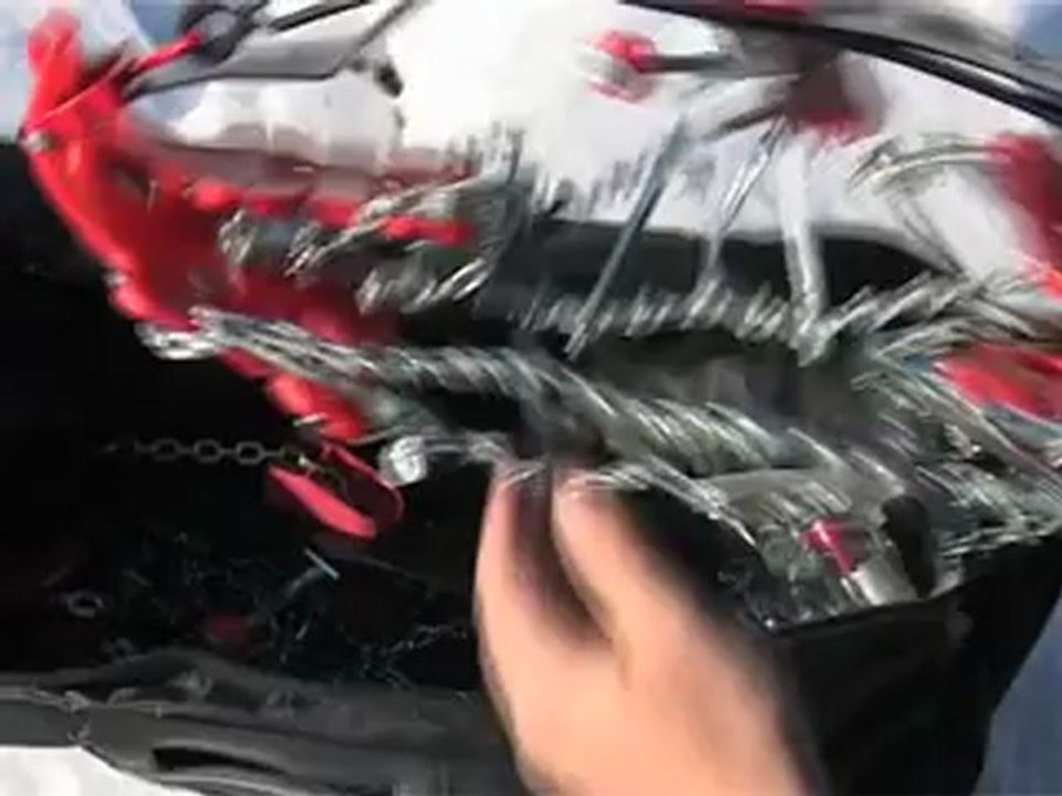 POLAIRE Trak Sport : passanger car snow Chain fiting - Chaine à neige tourisme montage