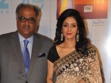 Sridevi & Boney Kapoor @ Zee Cine Awards 2013