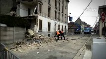 Un pan de mur s'effondre au faubourg d'Isle à Saint-Quentin - Created with WeVideo