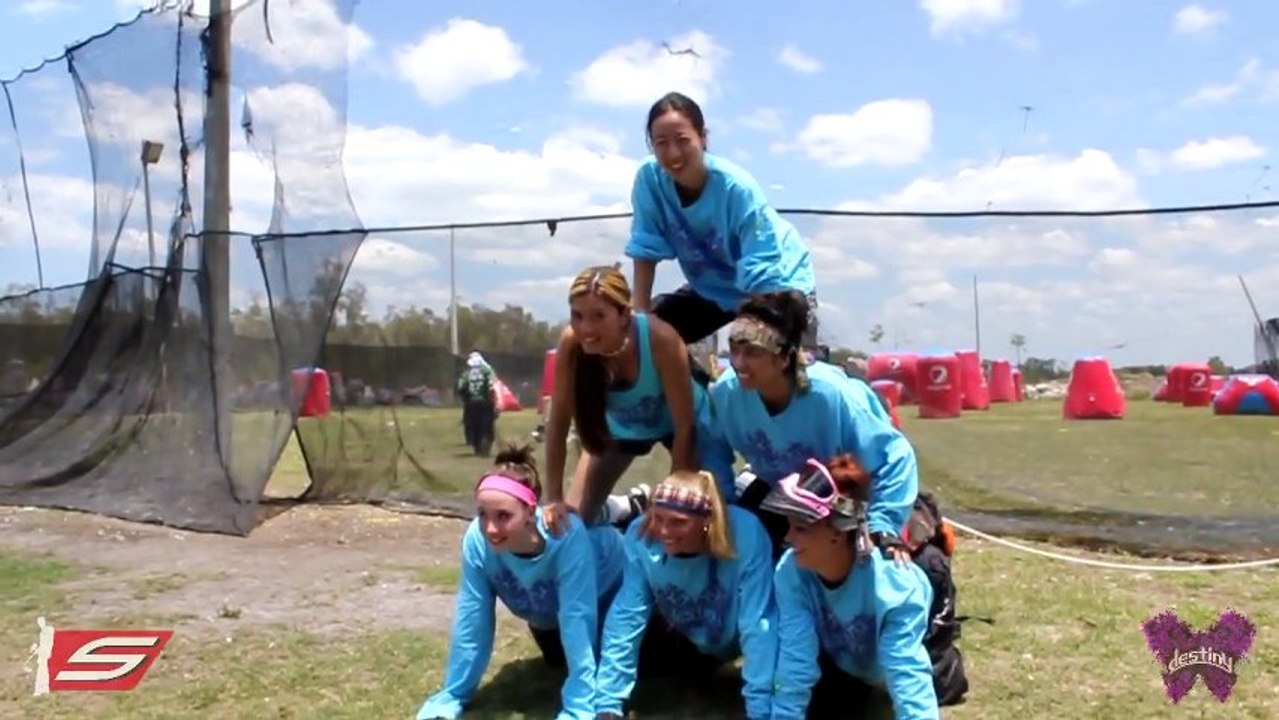 Girls of Paintball_ Destiny Tryouts, All-Female Team