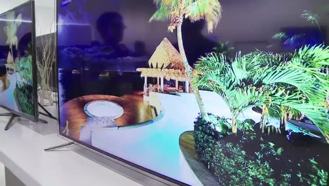Immer schärfer und flacher: Fernsehen der Zukunft auf der CES