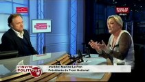 L'INVITE POLITIQUE,Marine Le Pen