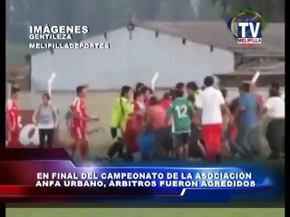 ÁRBITROS EN FINAL DEL CAMPEONATO DE LA ASOCIACIÓN ANFA URBANO