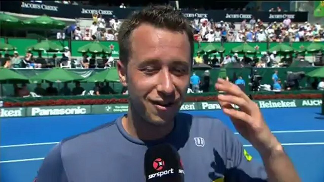 Auckland: Kohlschreiber: 'Ich bin sehr zufrieden mit meiner Leistung'