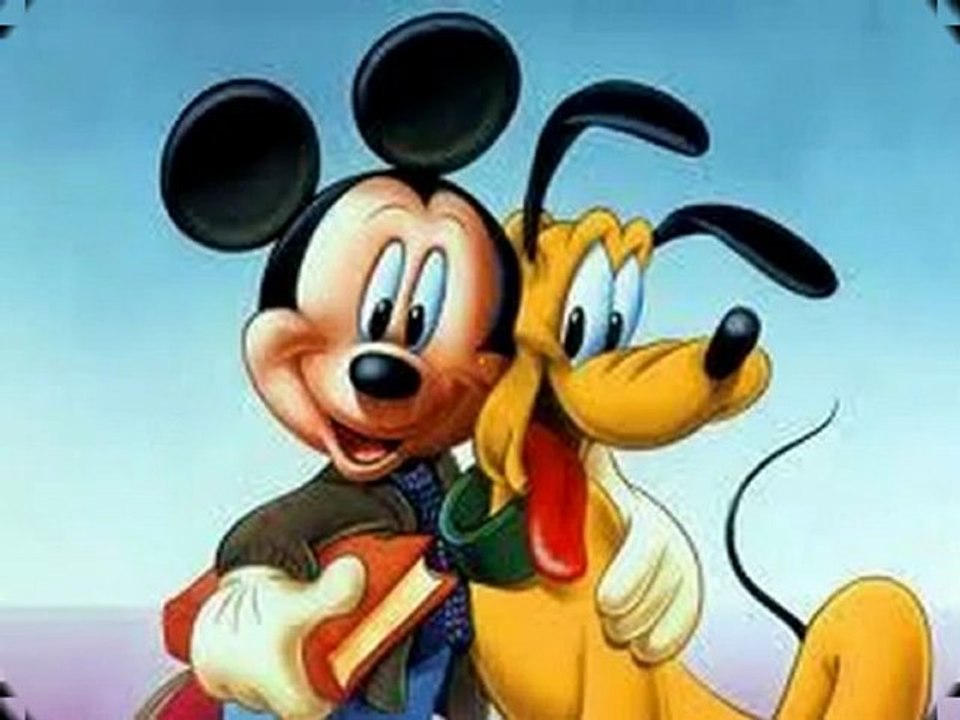 Cartoon - Pluto with Mickey and Goofy.mp4