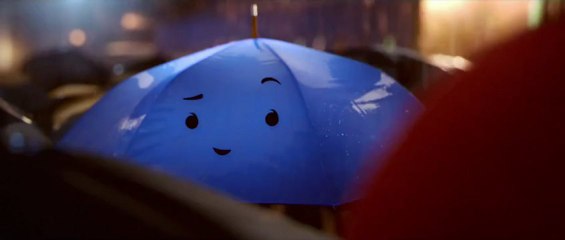 'The Blue Umbrella' Clip