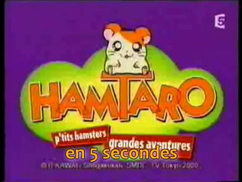 Hamtaro en 5 secondes
