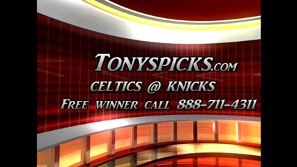 New York Knicks versus Boston Celtics Pick Prediction NBA Pro Basketball Odds Preview 1-7-2013