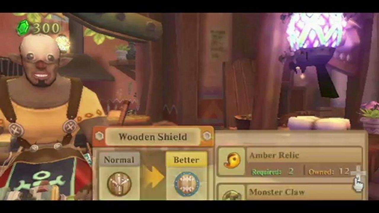 The Legend of Zelda Skyward Sword Upgrade System Trailer