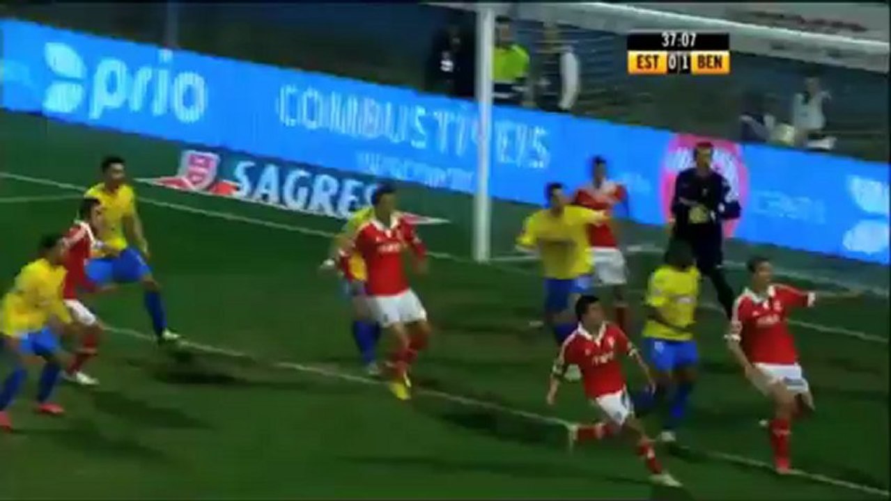 Benficas 1x1: Ecke, Gaitan, Hacke, Tor