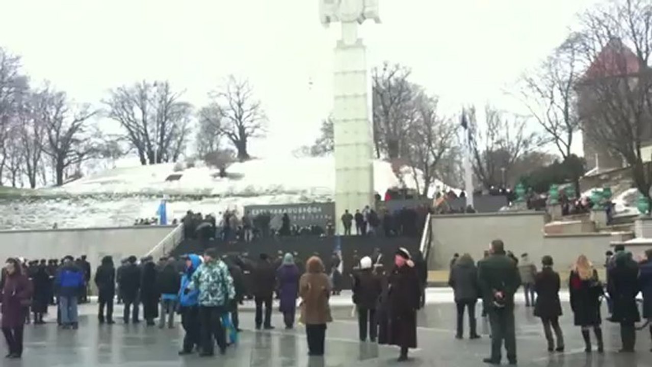 Rassemblement patriotique, 3 janvier 2013, Tallinn, Estonie