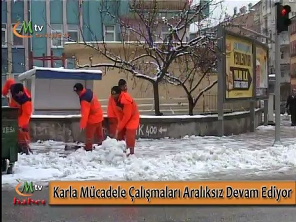 Karla Mücadele Çalışmaları Aralıksız Devam Ediyor