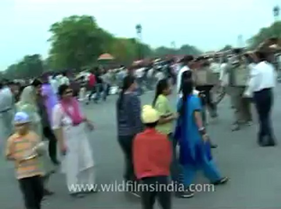 Olympic Flame at India Gate